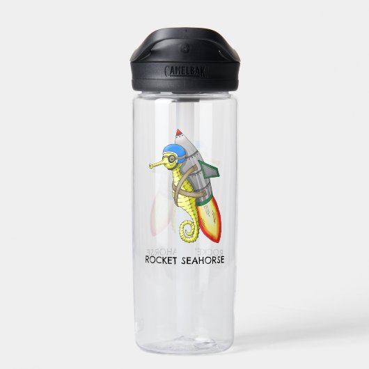 Seepferd Trinkflasche (Rückseite)