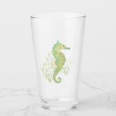 Seepferd Trinkglas Glas (Vorderseite)