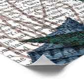 Seepferd Trio mit Flügeln Poster (Ecke)