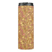 Seepferd und Ankermuster Thermosbecher (Rückseite)