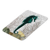 Seepferd und Meer Urchins 2 Magnet (Linke Seite)