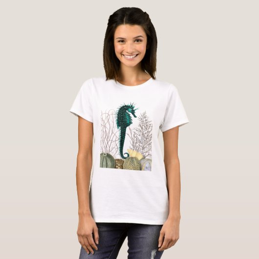 Seepferd und Meer Urchins 2 T-Shirt (Vorne ganz)