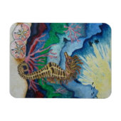 Seepferd und Sandollar Kühlschrankmagnet Magnet (Horizontal)