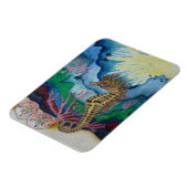 Seepferd und Sandollar Kühlschrankmagnet Magnet (Linke Seite)