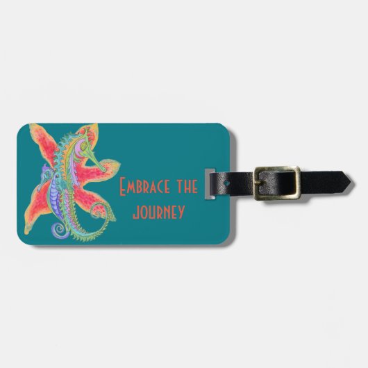 Seepferd- und Starfishgepäckumbau Gepäckanhänger (Vorderseite horizontal)