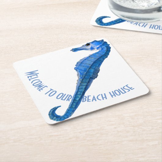 Seepferd Untersetzer (angewinkelt)