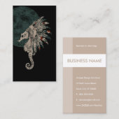 Seepferd Visitenkarte (Vorne/Hinten)