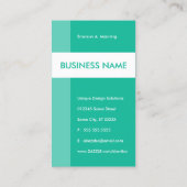 Seepferd Visitenkarte (Rückseite)