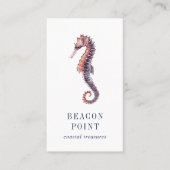 Seepferd Visitenkarte (Vorderseite)