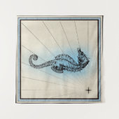 Seepferd Wandteppich (Vorderseite (Horizontal))