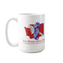 Seepferd Wappen Tasse