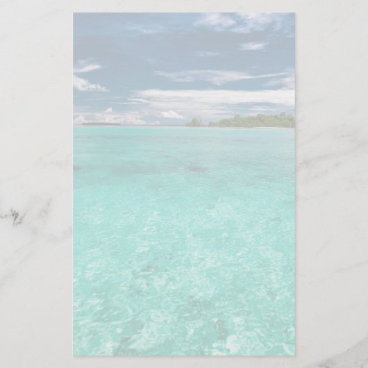 Seepferd Weihnachtskids schreiben Papier Danke (Rückseite)