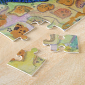 Seepferd Whisperer Meerjungfrau Wasserfarbenkunst Puzzle (Seite)