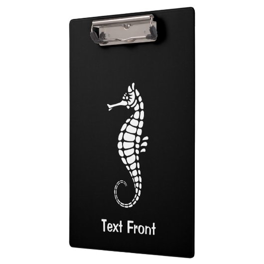 Seepferd White Klemmbrett (Links)