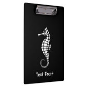 Seepferd White Klemmbrett (Rechts)