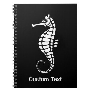 Seepferd White Notizblock