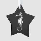 Seepferd White Ornament (Vorderseite)