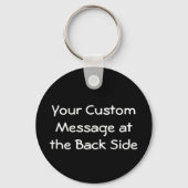 Seepferd White Schlüsselanhänger (Rückseite)