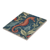 Seepferd William Morris Stil R Sea Ocean Marine Fliese (Seite)