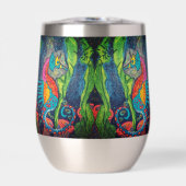 Seepferd Wine Tumbler (Vorderseite)
