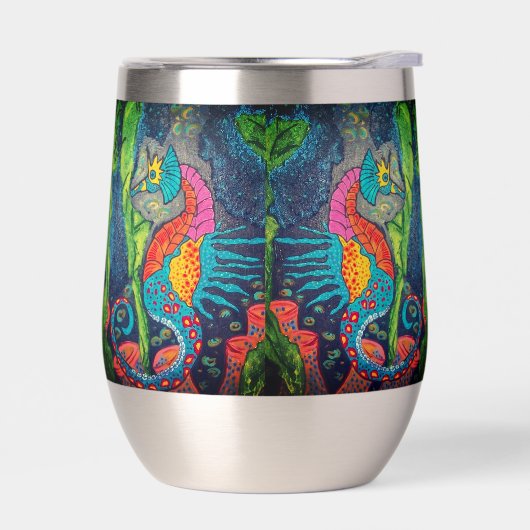 Seepferd Wine Tumbler (Links)