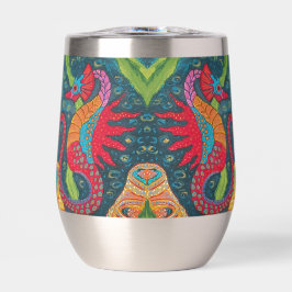 Seepferd Wine Tumbler warm oder kalt