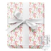 Seepferd Wrapping Paper Geschenkpapier