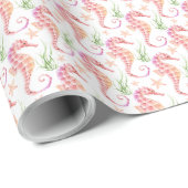 Seepferd Wrapping Paper Geschenkpapier (Rolleneckpunkt)