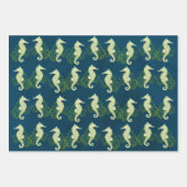 Seepferd Wrapping Paper Sheets Geschenkpapier Set (Vorderseite 3)