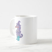 Seepferd-Zaubererhut-Tasse Kaffeetasse (Vorderseite Links)