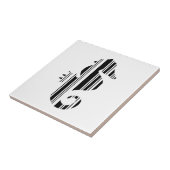 SEEPFERDCHEN-BARCODE Fisch Barcode-Musterdesign Fliese (Seite)