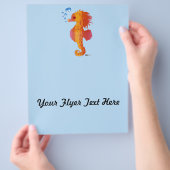 Seepferdchen-Blasen-Baby Flyer (Hand)