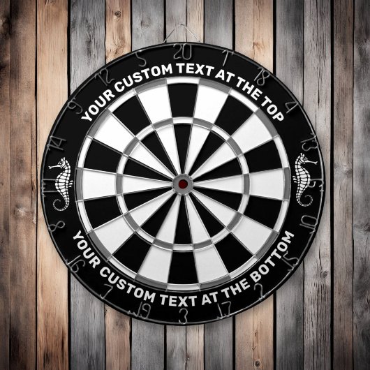Seepferdchen Dartscheibe