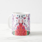 Seepferdchen Design Kaffeetasse (Vorderseite Links)