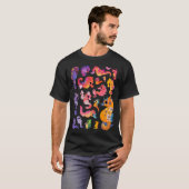 Seepferdchen - dunkel T-Shirt (Vorne ganz)