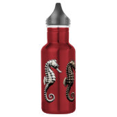Seepferdchen Edelstahlflasche (Links)