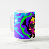 Seepferdchen Farbe Kaffeetasse (Vorderseite Links)