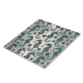 Seepferdchen Fliese (Seite)