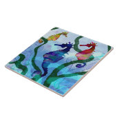 Seepferdchen Fliese (Seite)