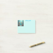 Seepferdchen Freunde Post-it Notiz personalisieren (Auf Schreibtisch)