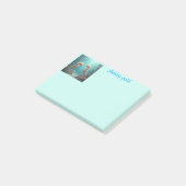 Seepferdchen Freunde Post-it Notiz personalisieren (angewinkelt)