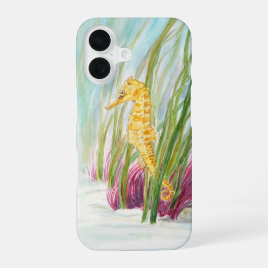 Seepferdchen-Handyhülle / -Cover iPhone 16 Hülle (Rückseite)