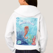 Seepferdchen Hoodie (Rückseite)