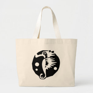 Seepferdchen Jumbo Stoffbeutel