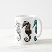 Seepferdchen kaffeetasse (VorderseiteRechts)