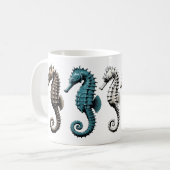 Seepferdchen kaffeetasse (Vorderseite Links)