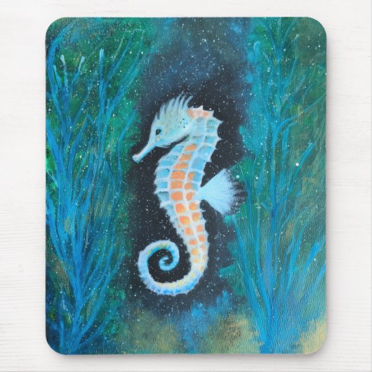 Seepferdchen-Mauspad Mousepad (Vorne)