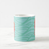 Seepferdchen mit Stammesmarkierungen  Kaffeetasse (Mittel)