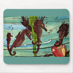 Seepferdchen Mousepad