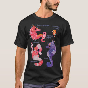 Seepferdchen - Pastell T-Shirt